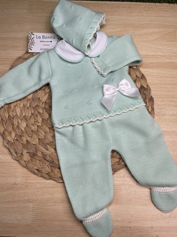 Verde agua lacito - Talla 0