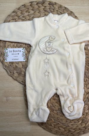 Pijama Luna Beige - Talla 0-1
