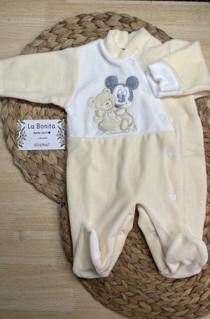 Pijama Ratón Beige - Talla 1