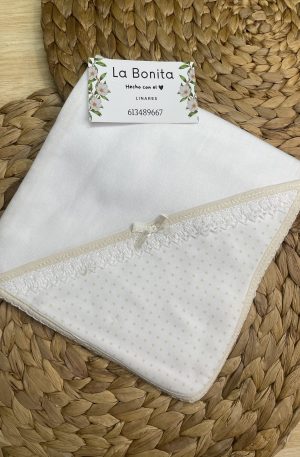 Muselina Lazo Beige