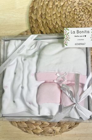 5 Piezas - Corazones Rosa