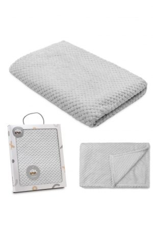 Manta Extra Suave Gris