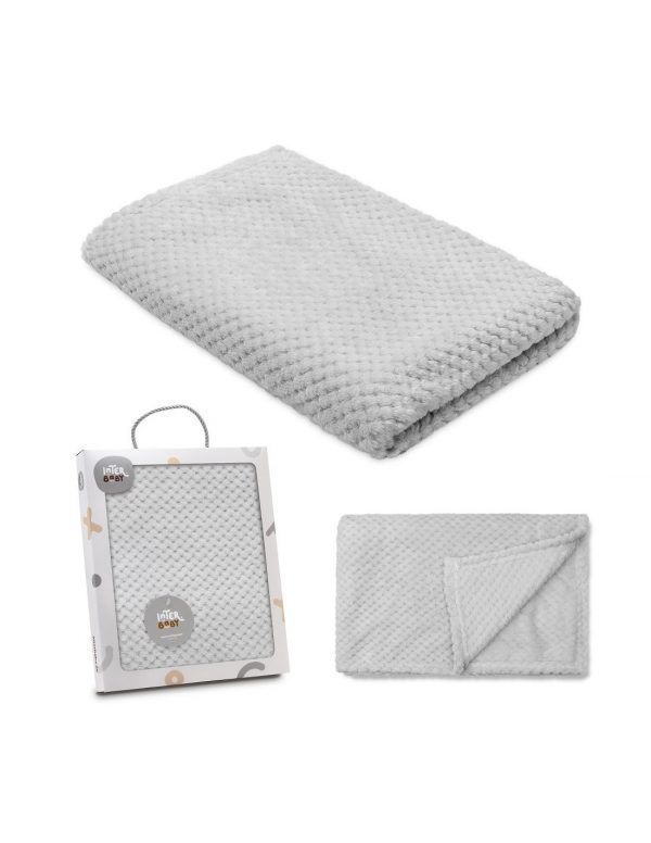 Manta Extra Suave Gris