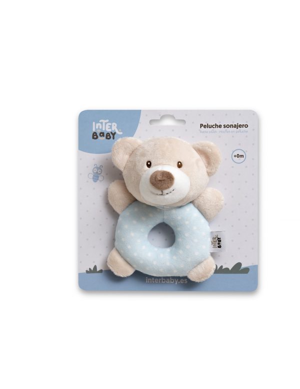 Sonajero peluche osito