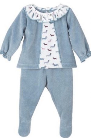 Conjunto Perritos Volante Talla 0-1 Calamaro