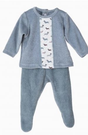 Conjunto Perritos talla 0/1 Calamaro