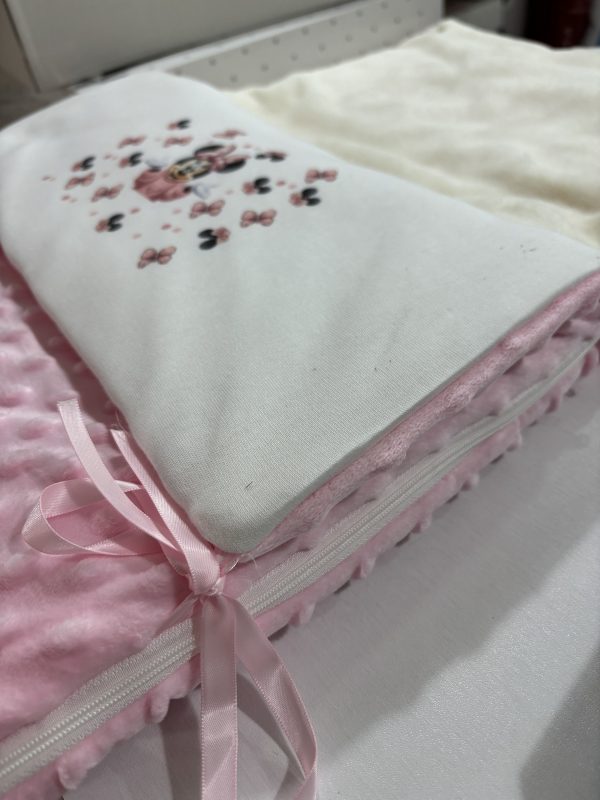 Saco Capazo Ratón Rosa