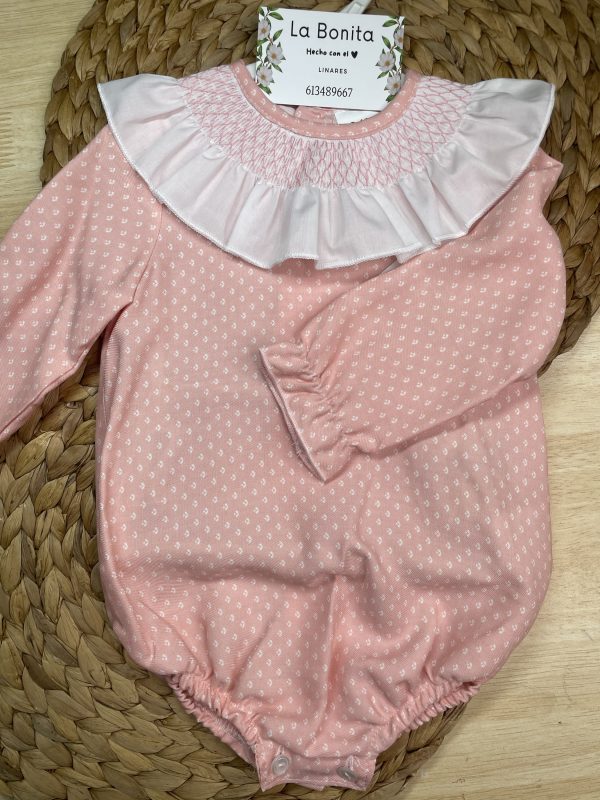 Pelele con Volante - Rosa