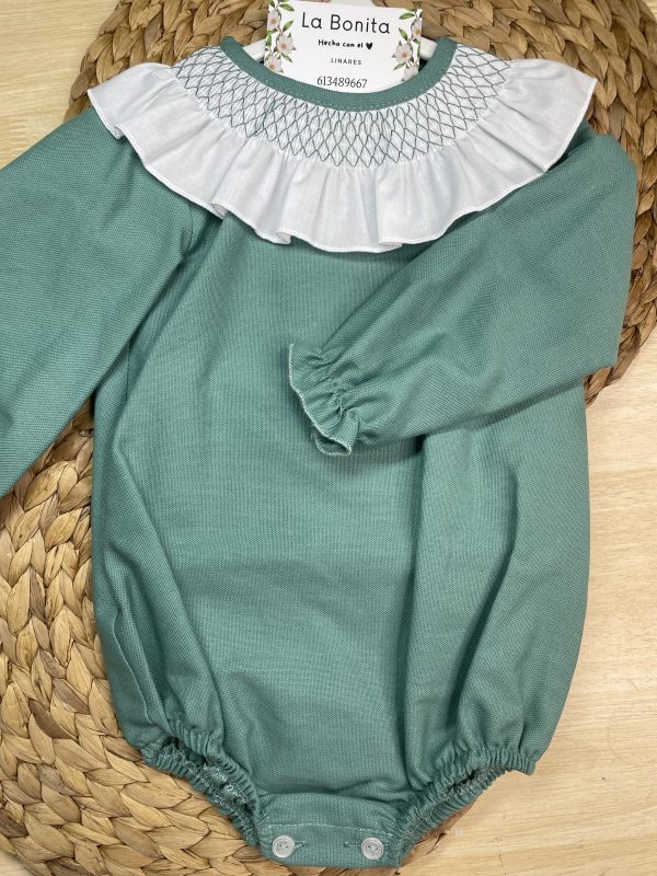 Pelele con Volante - Verde