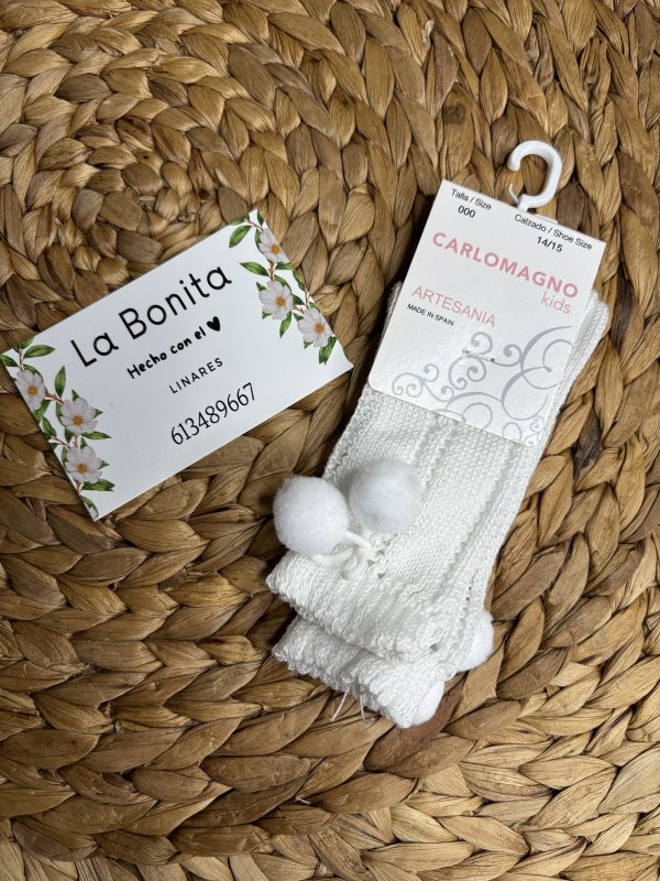 Hilo Borlitas Blanco - Talla 0/3