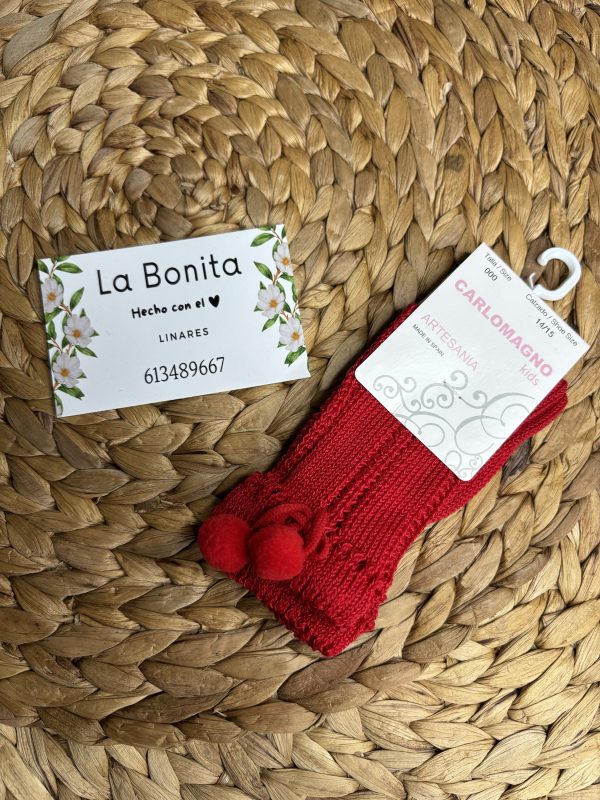 Hilo Borlitas Rojo - Talla 0/3