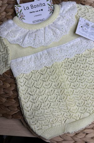 Pelele Modelo Jaén Amarillo - Talla 6