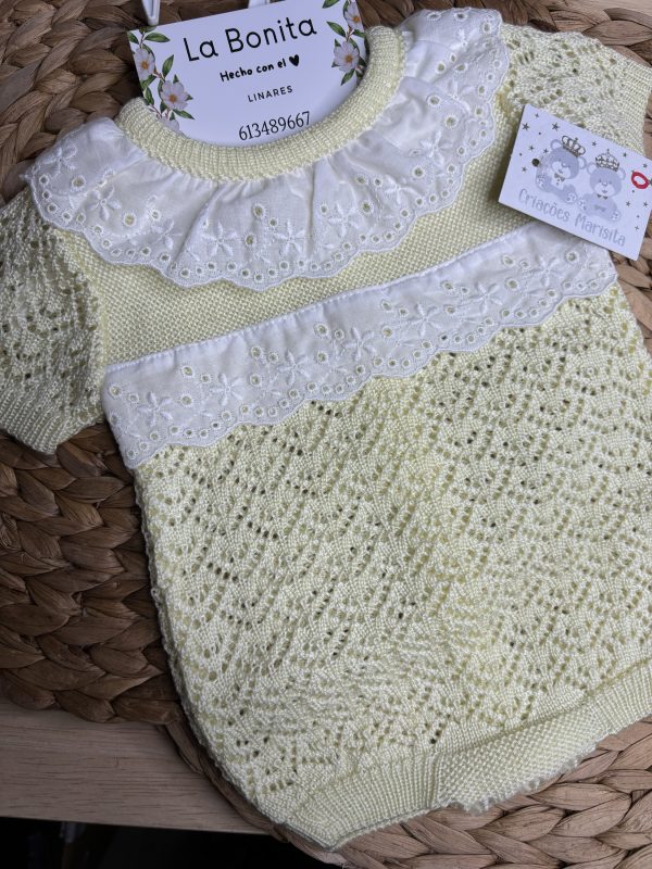 Pelele Modelo Jaén Amarillo - Talla 3