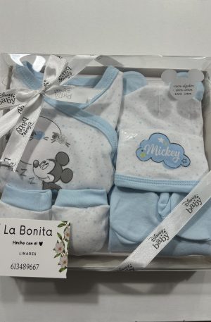 5 piezas - Mickey Azul