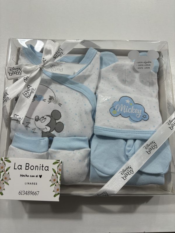 5 piezas - Mickey Azul