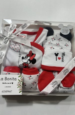 5 piezas - Minnie Rojo