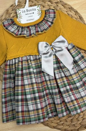 Vestido amarillo Talla 6
