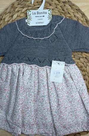 Vestido Gris - Talla 6