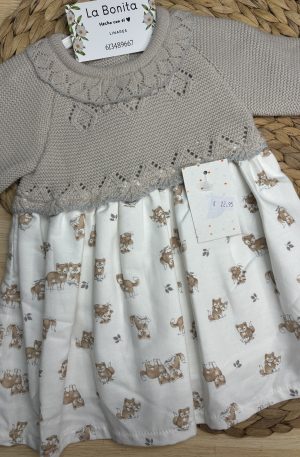 Vestido Beige Talla 6