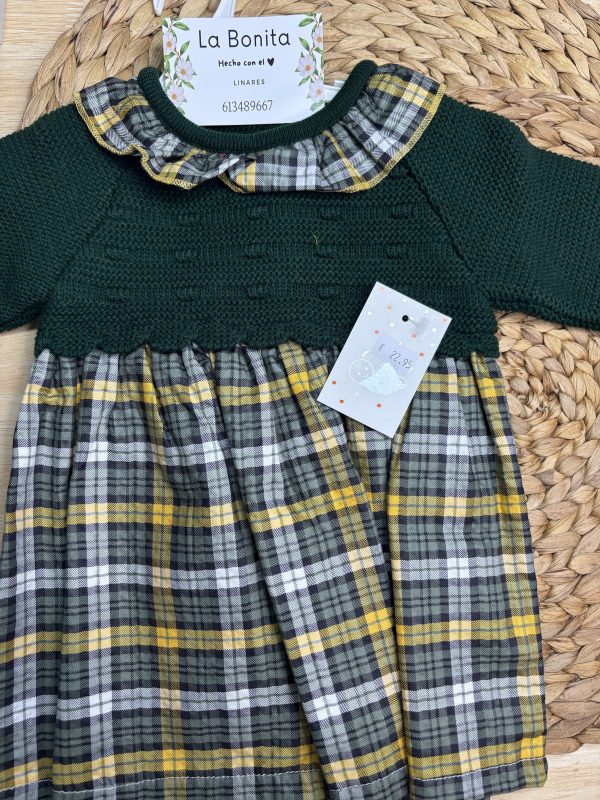 Vestido cuadros - talla 12
