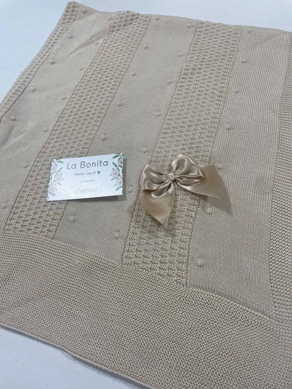 Toca Hilo Modelo Plumeti Beige