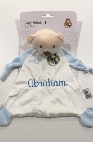 Doudou Real Madrid Azul PERSONALIZADO