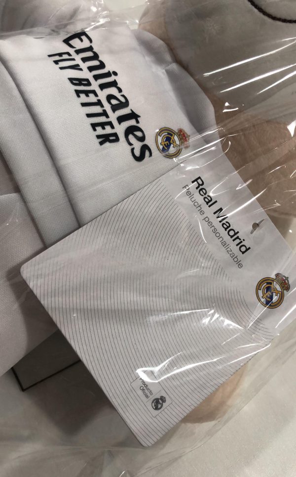 Peluche Real Madrid PERSONALIZADO - Imagen 2