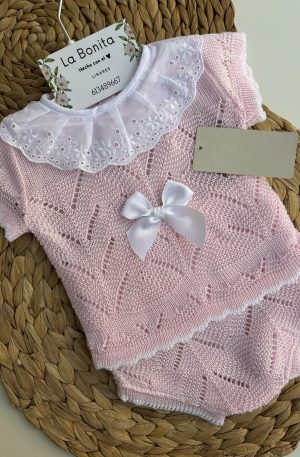 Conjunto Modelo Andalucía Rosa Talla 0/1