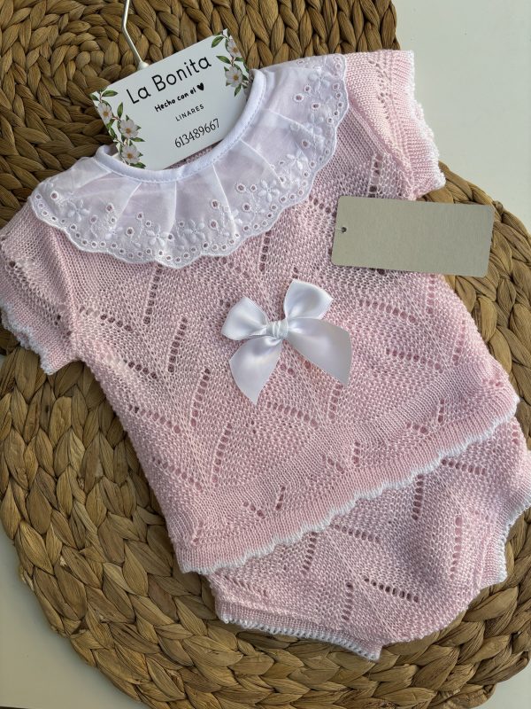 Conjunto Modelo Andalucía Rosa Talla 0/1
