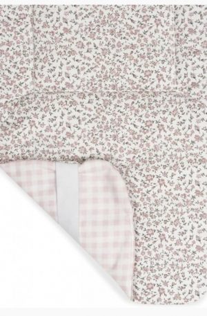 Colchoneta Flores Don Algodón Reversible