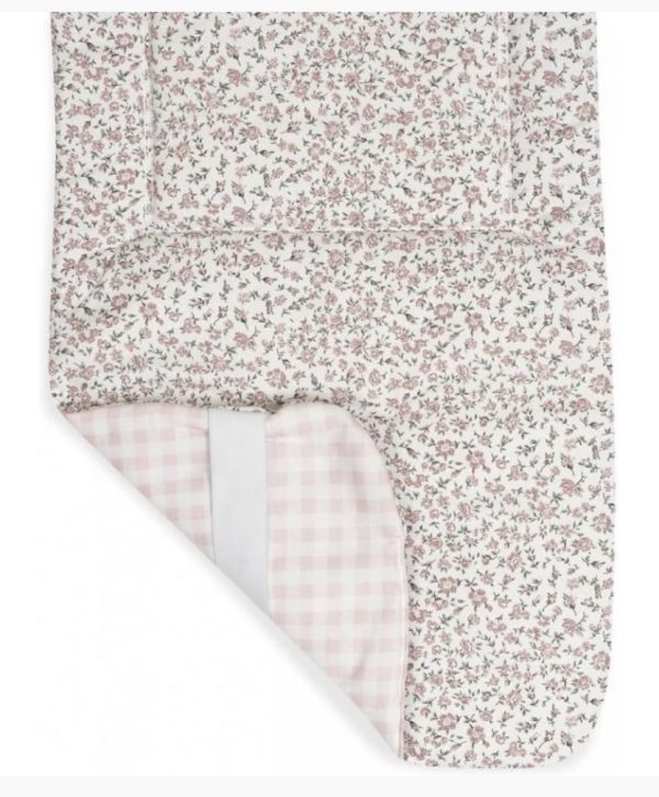 Colchoneta Flores Don Algodón Reversible