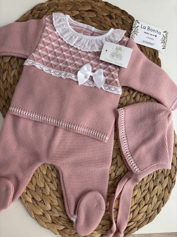 Modelo Aura  Rosa - Talla 0/3