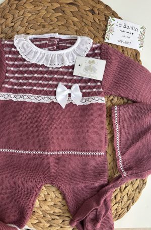 Conjunto Modelo Aura Buganvilla - Talla 0/3