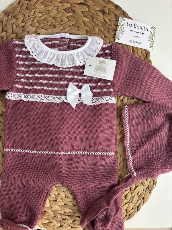 Conjunto Modelo Aura Buganvilla - Talla 0/3